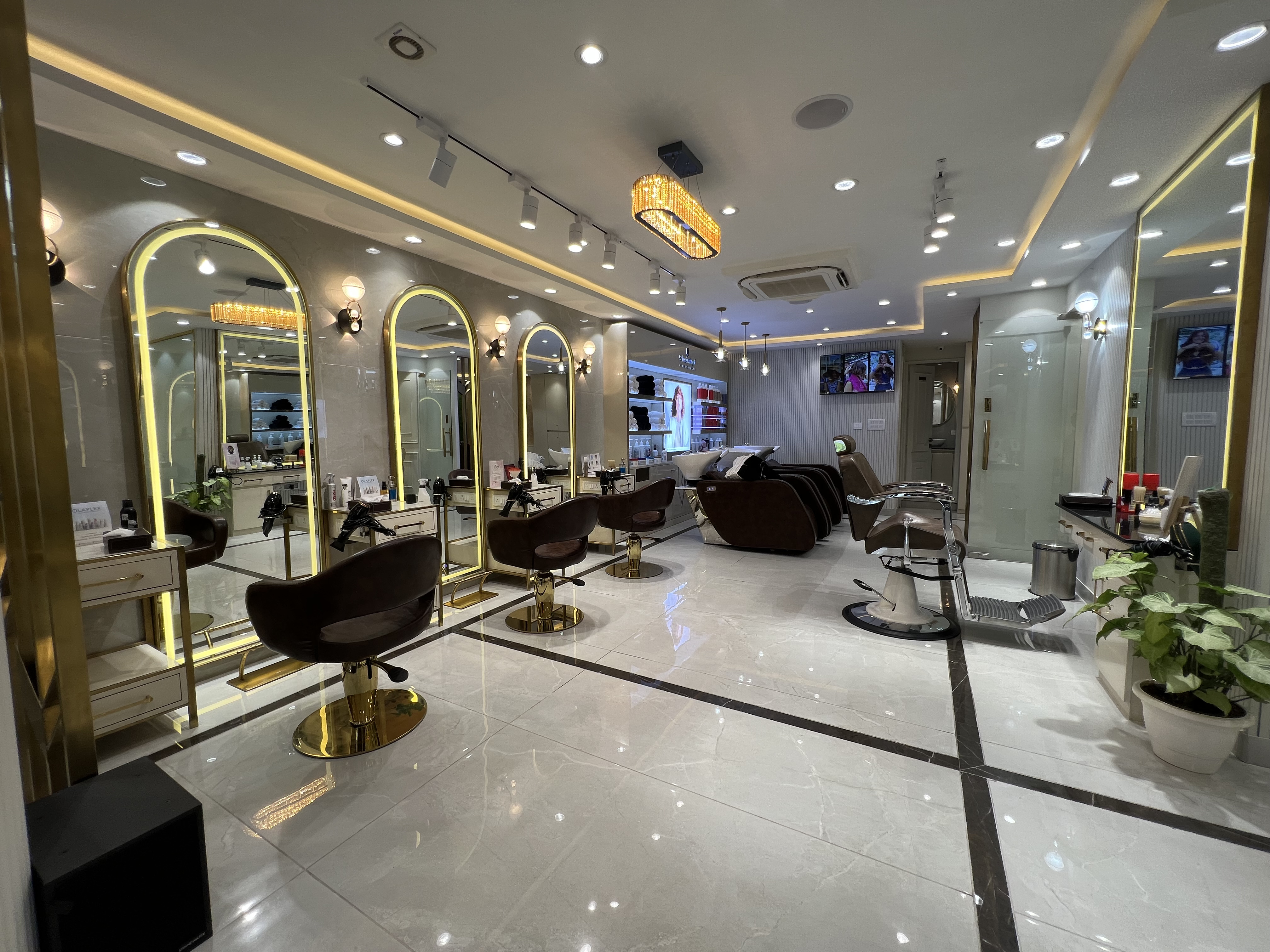Brij Hair Artistry salon interior view