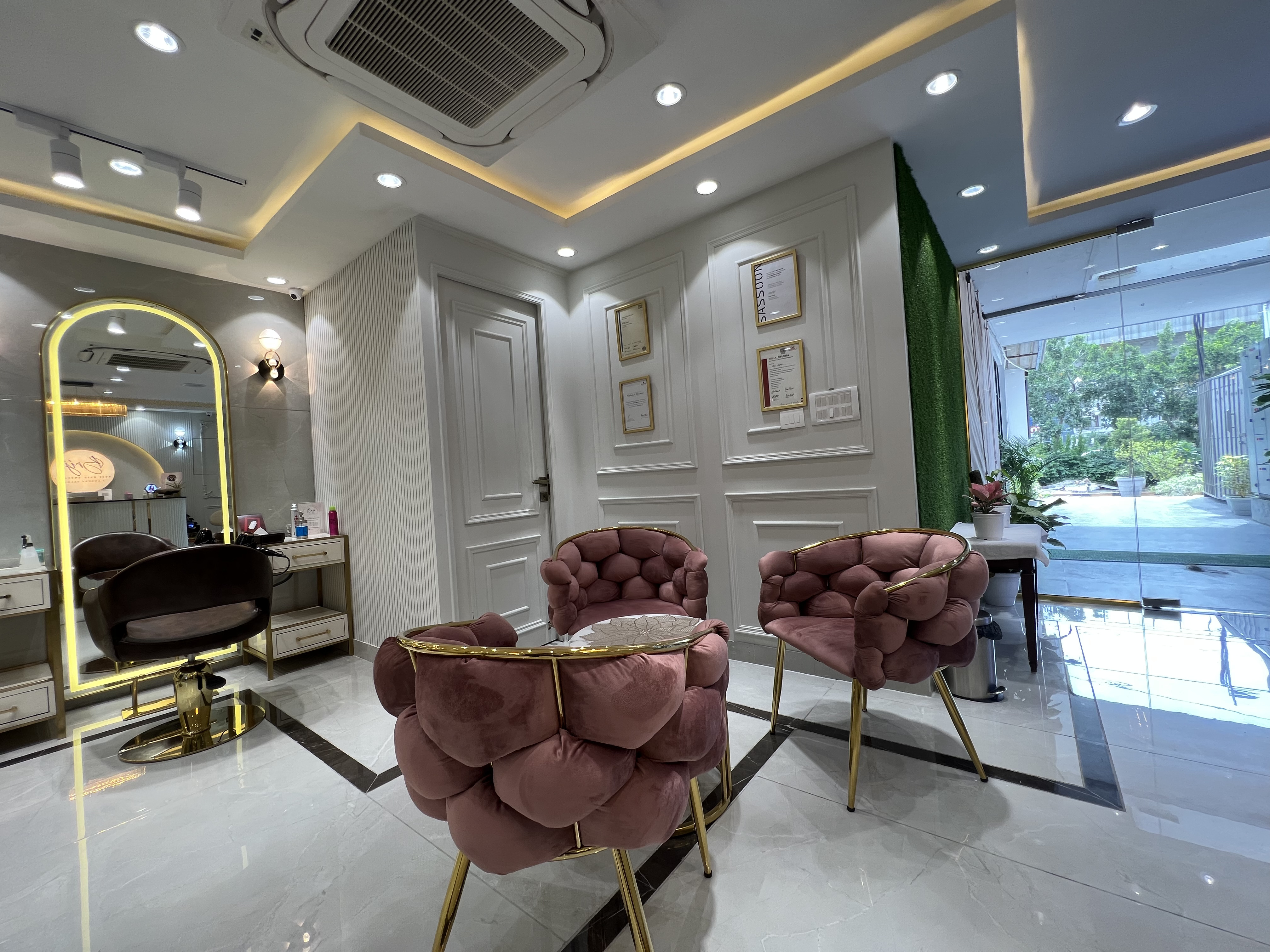 Brij Hair Artistry salon interior view