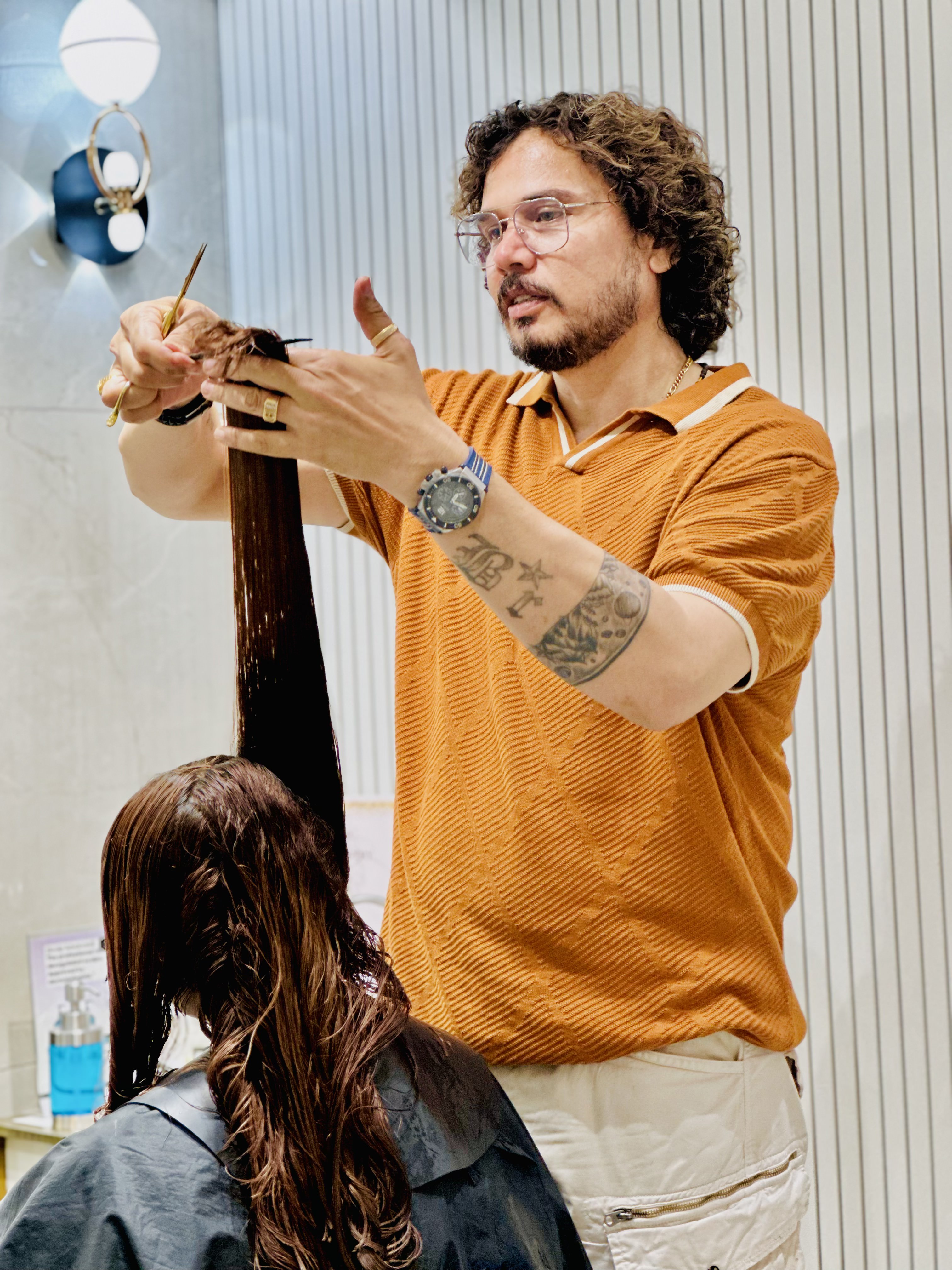 Brij styling hair